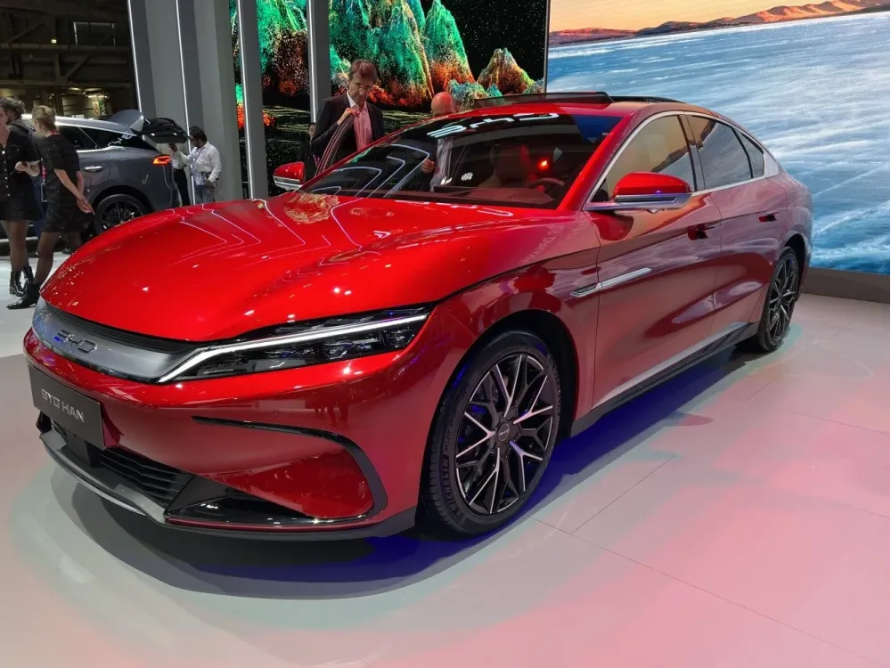 BYD Han facelift 2022