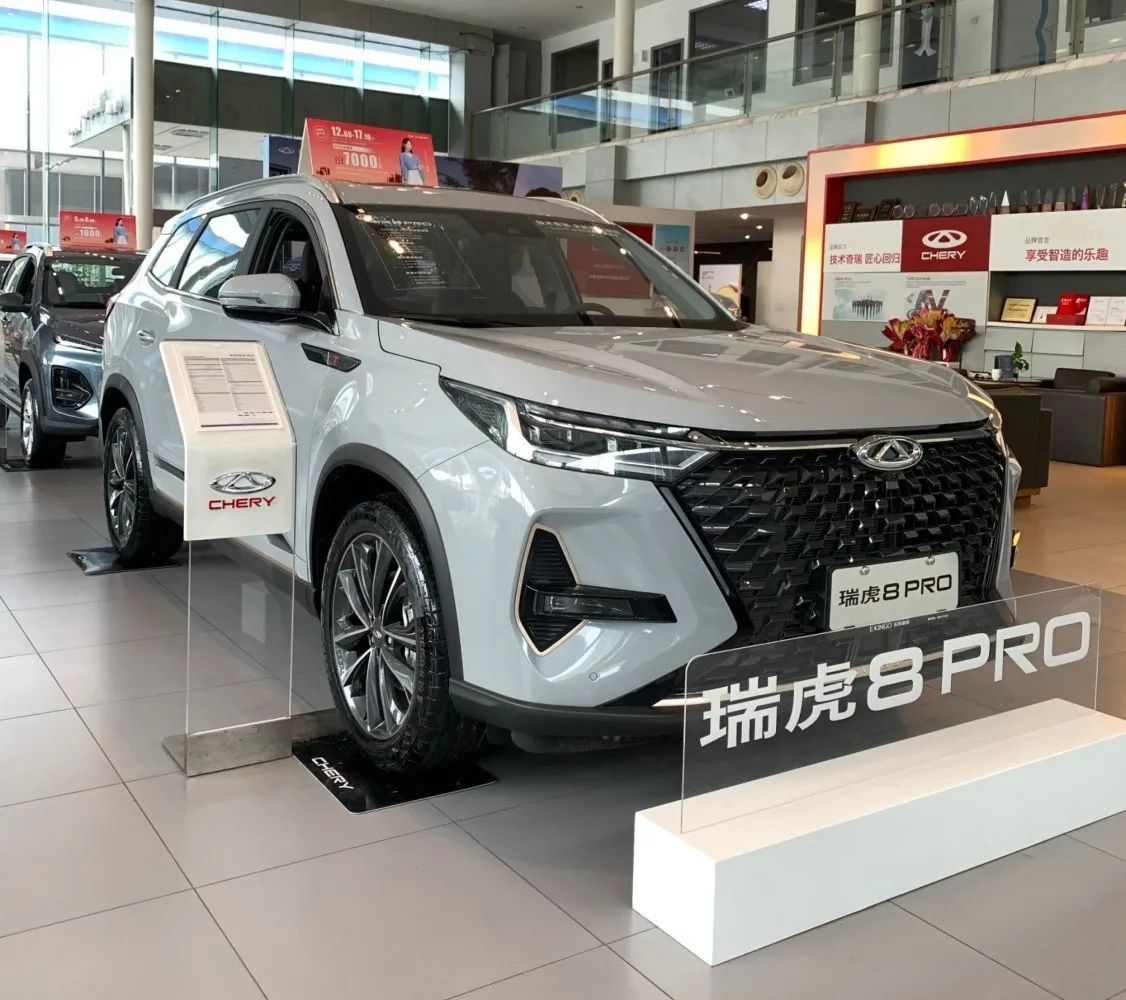 Chery Tiggo 8 facelift 2022