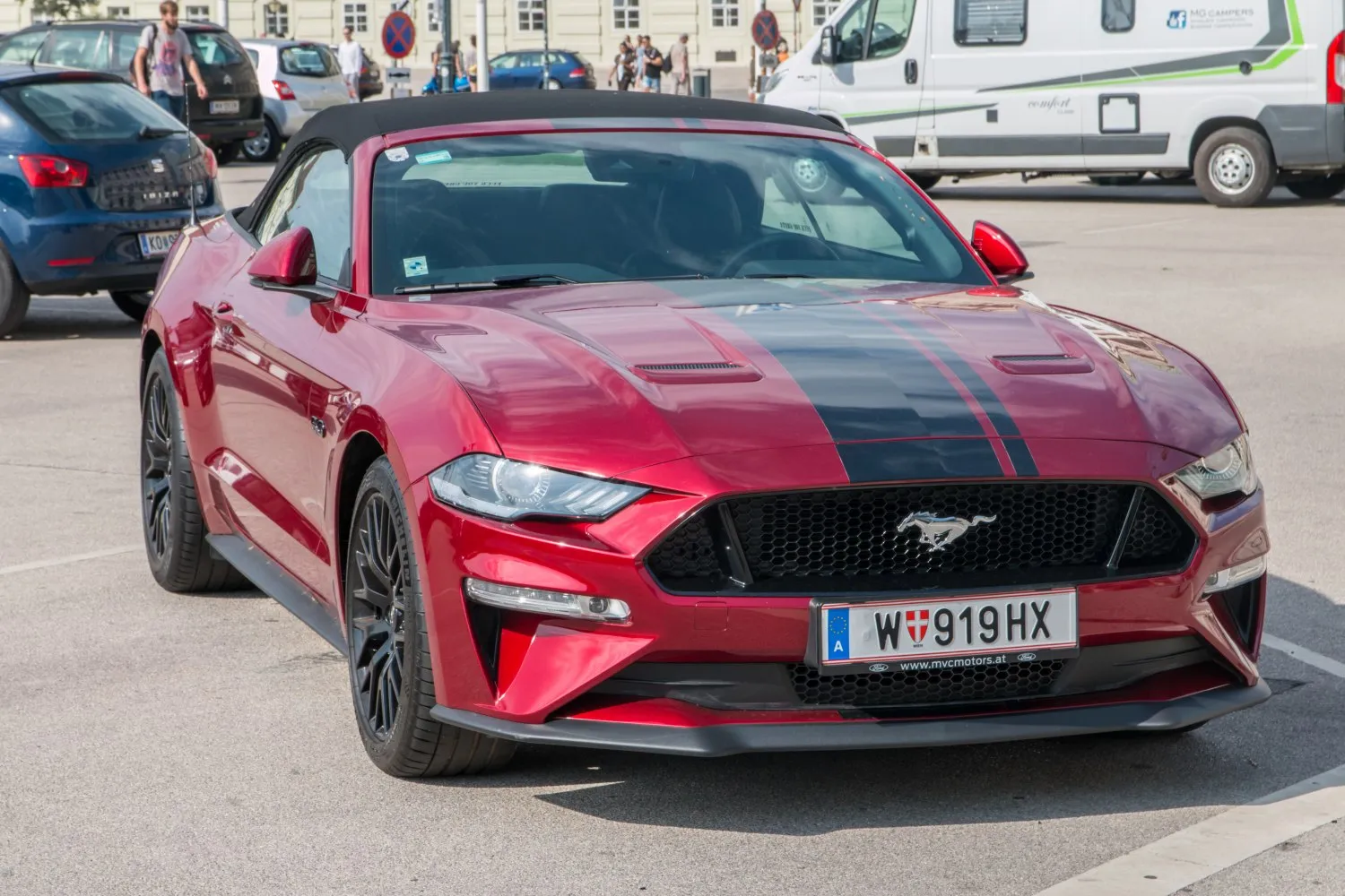 Ford Mustang Convertible VI (facelift 2017)