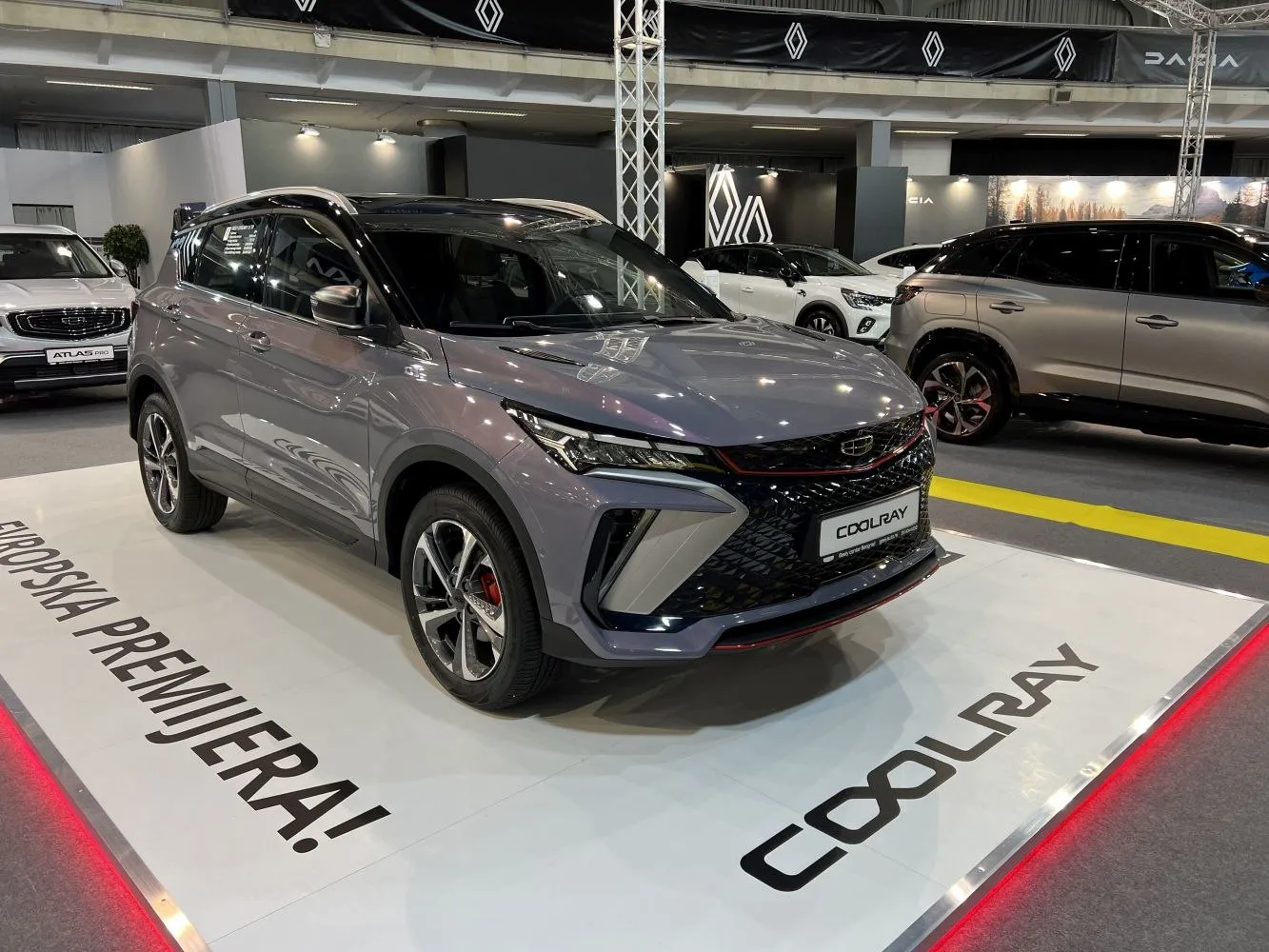Geely Coolray facelift 2023