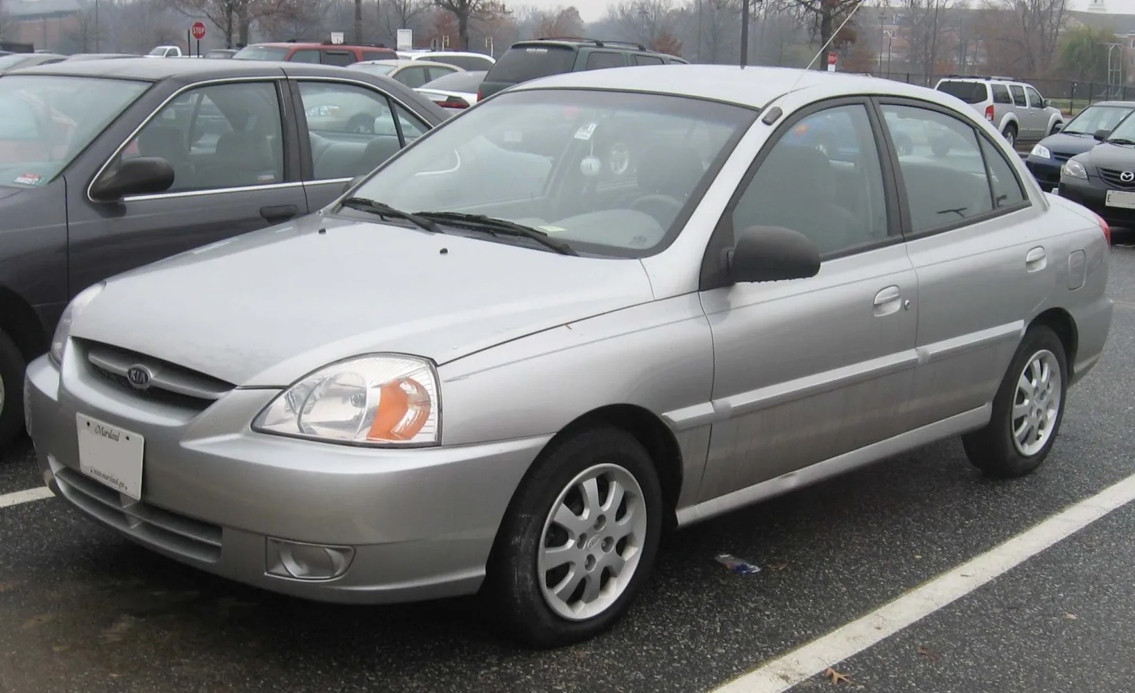 Kia Rio I Sedan (DC, facelift 2002)