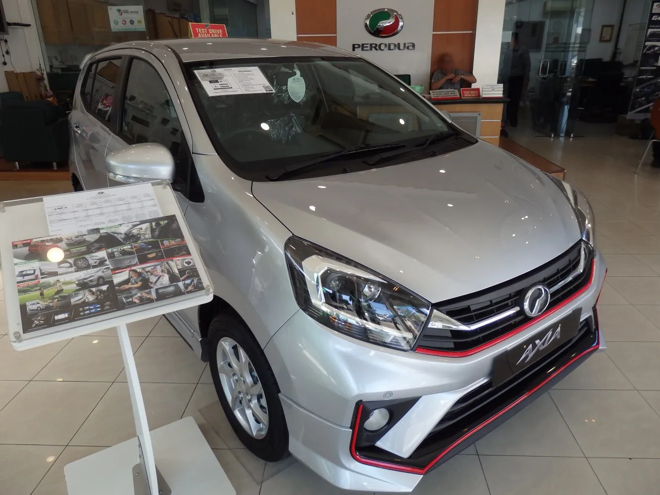 Perodua Axia I (B200, facelift 2019)
