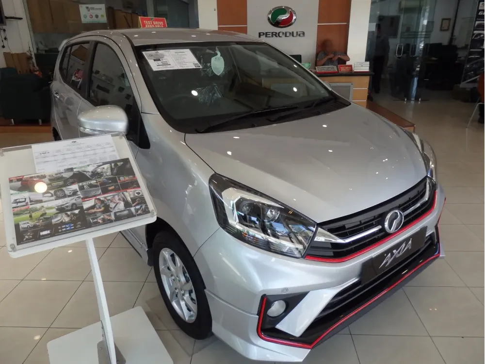 Perodua Axia I (B200, facelift 2019)