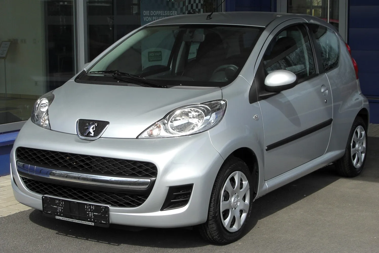 Peugeot 107 (Phase II, 2008) 3-door