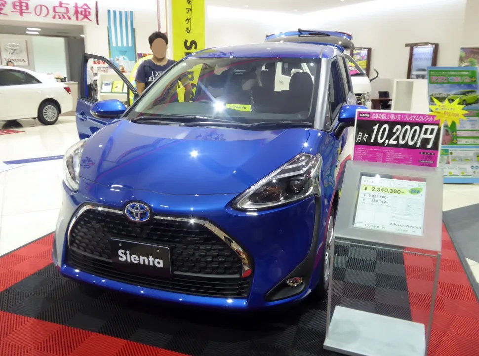 Image for Toyota Sienta II (facelift 2018)